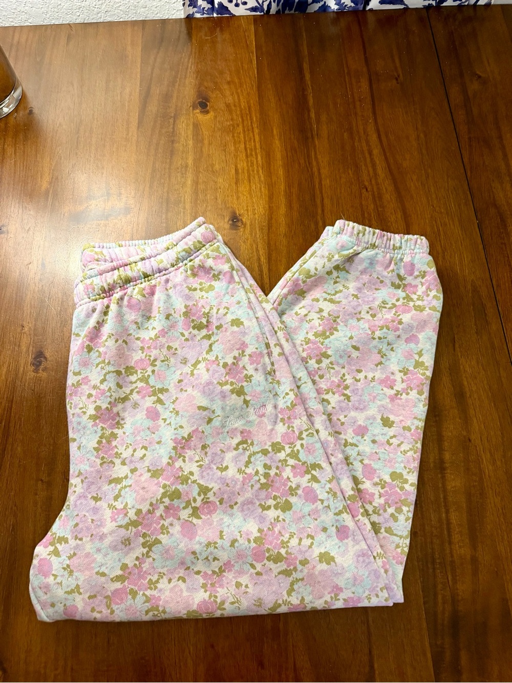 PINK Victoria's Secret Pastel Floral Bottoms